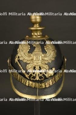 Casque d'artilleur de campagne modèle 1871 du FAR10 de Hanovre.