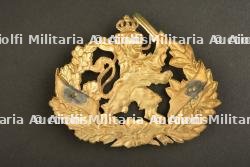 Hesse - Reproduction de plaque de casque d'officier du 117ème régiment. — photo 2