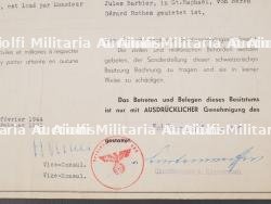 Documents occupation allemande. German occupation documents. — photo 8