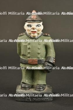 Statuette en fonte d'un soldat allemand — photo 6