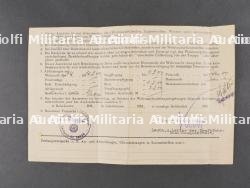 Documents occupation allemande. German occupation documents. — photo 11