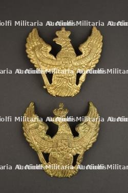 Lot de 2 plaques de Jäger zu Pferde modèle 1905-1913