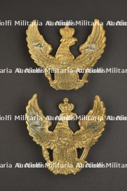 Lot de 2 plaques de Jäger zu Pferde modèle 1905-1913 — photo 2