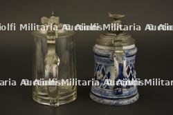 Lot de 2 chopes patriotiques et estudiantine — photo 9