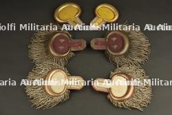 lot de 3 paires d'épaulettes d'officiers prussien