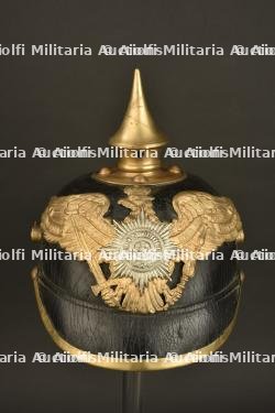 Casque à pointe du Kaiser Alexandre Garde Grenadier