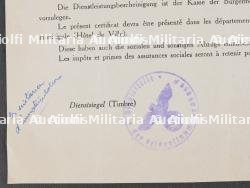 Documents occupation allemande. German occupation documents. — photo 16