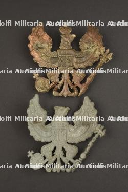 Ensemble de plaques de schako de chasseurs à pied prussiens — miniature 2