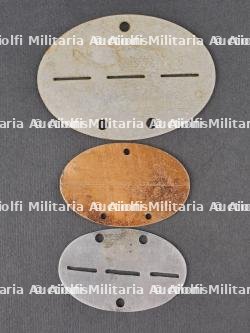 Plaque d'identité allemande. German Dog Tags. — miniature 2