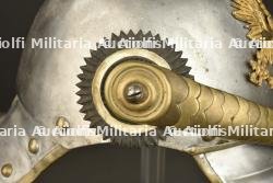 Casque modèle 1862-67 de Schweres Reserve Reiter restauré — miniature 5