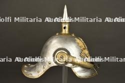 Casque modèle 1862-67 de Schweres Reserve Reiter restauré — miniature 6