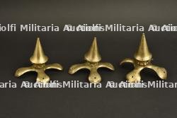Ensemble de 3 pointes de casque modèle 1860 — miniature 3