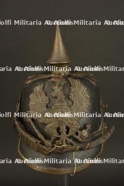 Relique de casque à pointe modèle 1860 prussien
