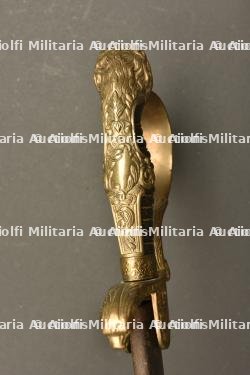 Sabre d'officier d'artillerie tête de lion — miniature 2
