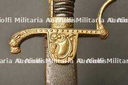 Sabre d'officier d'artillerie tête de lion — miniature 3