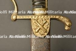 Sabre d'officier d'artillerie tête de lion — photo 4