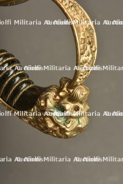 Sabre d'officier d'artillerie tête de lion — photo 5
