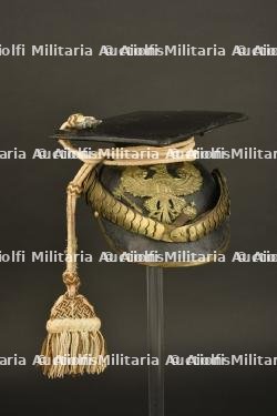 Tschapka de sous officier de Uhlan prussien modèle 1868