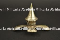 Pointe de casque de sous officier en maillechort