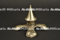 Pointe de casque de sous officier en maillechort — miniature 4