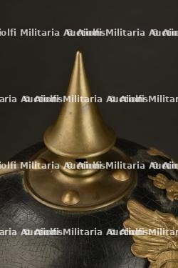 Casque à pointe troupe 1891 d'un travailleur du BA XVI — photo 6