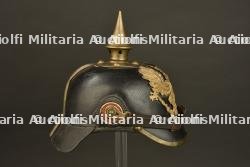 Casque à pointe troupe 1891 d'un travailleur du BA XVI — photo 8
