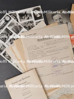 Documents occupation allemande. German occupation documents. — photo 2