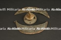Pièces détachées de casque à pointe modèle 1915