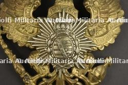 Plaque de casque M1871 Saxe Thuringe — miniature 3