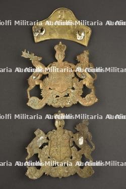 Ensemble de plaques de casque à pointe Württemberg — photo 2
