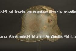 Stahlhelm modèle 1916 à coiffe blanche