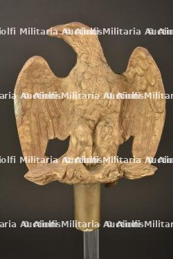 Aigle de drapeau de pavoisement français Second Empire. French 2nd Empire flag pole top eagle. Franzosischer Adler fur zweite Kaiserreich Flagge