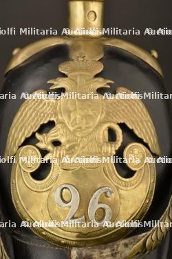 Casque russe mod. 1844 49, 26e rgt d infanterie. Russian helmet pattern 1844 49 26th Infantry Rgt. Russland Infanterie Helm M1844 — miniature 13