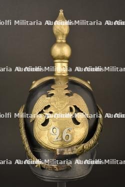 Casque russe mod. 1844 49, 26e rgt d infanterie. Russian helmet pattern 1844 49 26th Infantry Rgt. Russland Infanterie Helm M1844 — miniature 15