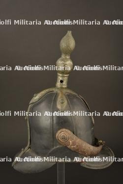 Casque russe mod. 1844 Brigade Artillerie Garnison. Russian helmet pat. 1844 Garrison Artillery Brigade. Russland Festung Artillerie Helm — miniature 5