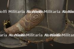 Casque russe mod. 1844 Brigade Artillerie Garnison. Russian helmet pat. 1844 Garrison Artillery Brigade. Russland Festung Artillerie Helm — photo 7