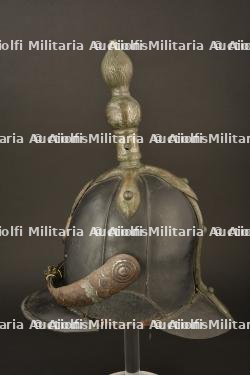 Casque russe mod. 1844 Brigade Artillerie Garnison. Russian helmet pat. 1844 Garrison Artillery Brigade. Russland Festung Artillerie Helm — photo 9