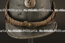 Casque russe mod. 1844 Brigade Artillerie Garnison. Russian helmet pat. 1844 Garrison Artillery Brigade. Russland Festung Artillerie Helm — photo 10