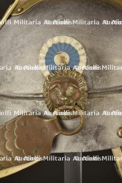 Casque de cuirassier bavarois 1842. Bavarian heavy cavalry helmet pattern 1842. Bayern Schwere Kavallerie Helm M1842 — photo 6
