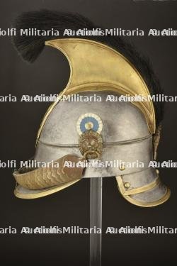 Casque de cuirassier bavarois 1842. Bavarian heavy cavalry helmet pattern 1842. Bayern Schwere Kavallerie Helm M1842 — miniature 8