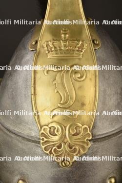 Casque de cuirassier bavarois 1842. Bavarian heavy cavalry helmet pattern 1842. Bayern Schwere Kavallerie Helm M1842 — photo 14
