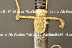 Sabre d officier tete de lion d officier du 17eme hussard de brunswick. Brunswick hussars officer lion head sword. Braunschweig Husaren Offizier Lowenkopf Säbel — photo 5