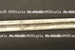 Sabre d officier tete de lion d officier du 17eme hussard de brunswick. Brunswick hussars officer lion head sword. Braunschweig Husaren Offizier Lowenkopf Säbel — miniature 14
