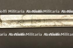 Sabre d officier tete de lion d officier du 17eme hussard de brunswick. Brunswick hussars officer lion head sword. Braunschweig Husaren Offizier Lowenkopf Säbel — miniature 15
