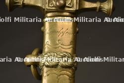 Dague style 1890 de l officier Schimmelpfennig de la Marine Imperiale allemande. Imperial german named navy officer 1890 style dagger. Kaiserliche Marine Dolch fur Offizier mit Name — miniature 5