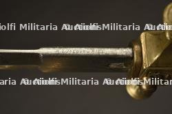Dague style 1890 de l officier Schimmelpfennig de la Marine Imperiale allemande. Imperial german named navy officer 1890 style dagger. Kaiserliche Marine Dolch fur Offizier mit Name — miniature 7