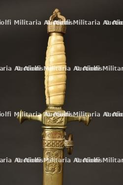 Dague style 1890 d officier de la Marine Imperiale allemande. Imperial german navy officer 1890 style dagger. Kaiserliche Marine Dolch fur Offizier im Stil 1890 — photo 5