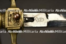 Dague style 1890 d officier de la Marine Imperiale allemande. Imperial german navy officer 1890 style dagger. Kaiserliche Marine Dolch fur Offizier im Stil 1890 — miniature 7