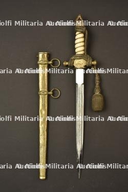 Dague style 1902 d officier de la Marine imperiale allemande. Imperial german navy officer 1902 style dagger. Kaiserliche Marine Dolch fur Offizier im Stil 1902 — miniature 2
