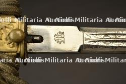 Dague style 1902 d officier de la Marine imperiale allemande. Imperial german navy officer 1902 style dagger. Kaiserliche Marine Dolch fur Offizier im Stil 1902 — photo 5
